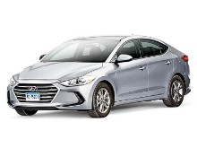 Hyundai Elantra of vergelijkbaar