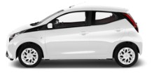 Toyota Aygo of vergelijkbaar