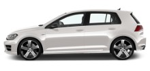 Volkswagen Golf of vergelijkbaar