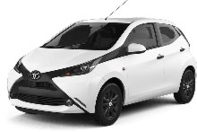 Toyota Aygo of vergelijkbaar