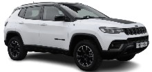Jeep Compass Trailhawk 4x4 of vergelijkbaar