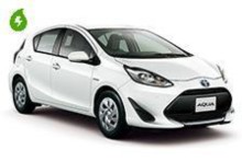Toyota Aqua hybrid of vergelijkbaar